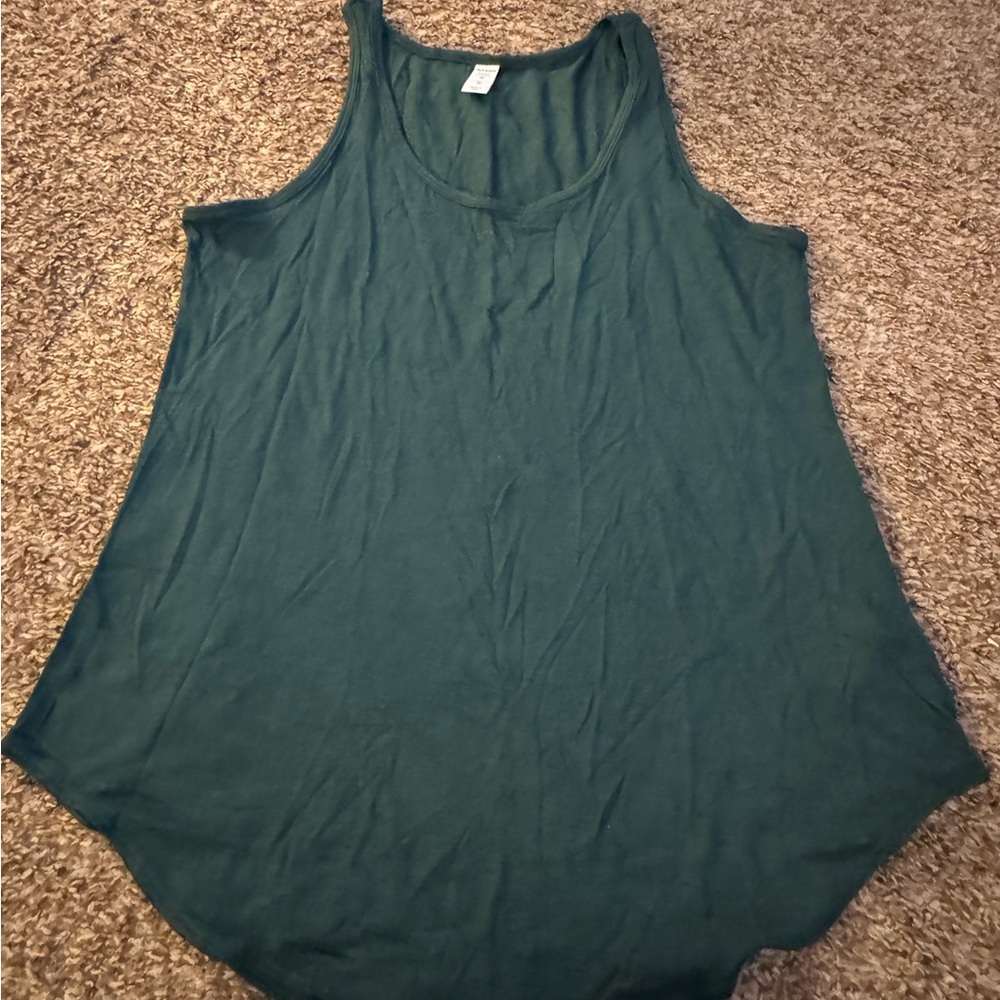 Old Navy Hunter Green Tank Top for Women